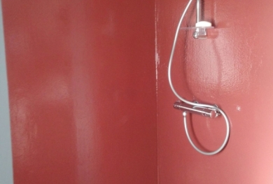 Etanchéité de douche