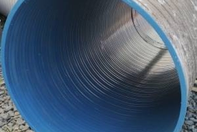 revêtement interne anticorrosion sur gaine de ventilation