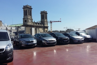 Revêtement parking