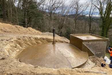 Dôme de réservoir 