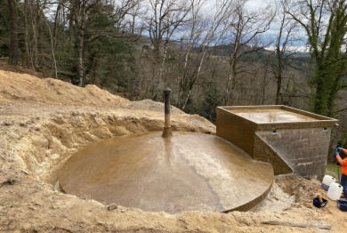Dôme de réservoir
