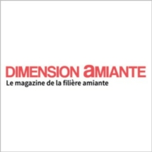 Dimension amiante logo pour site