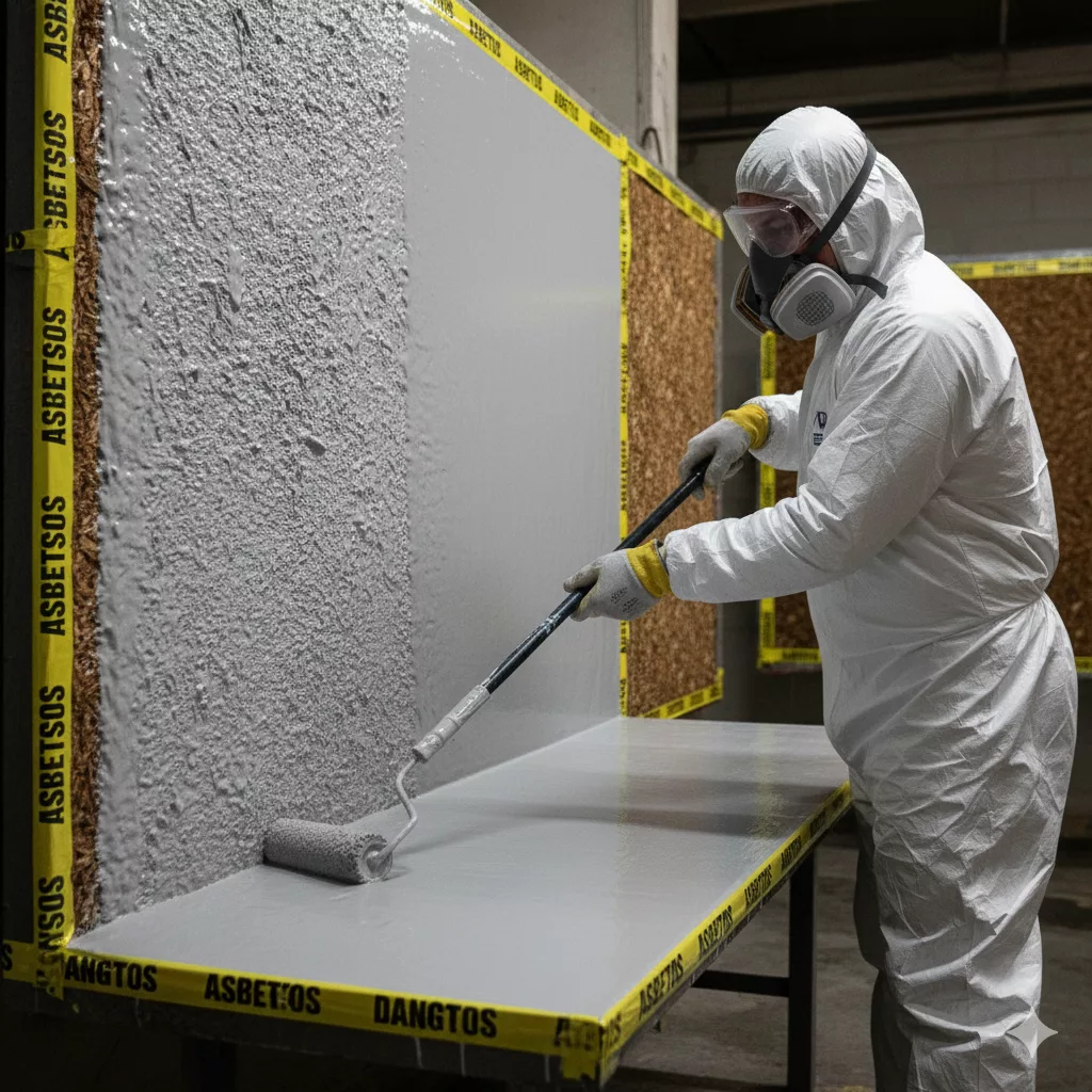 recouvrement de l'amiante